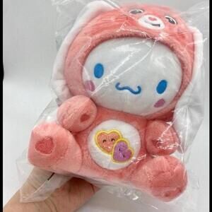 Hello Kitty Care Bears Cinnamoroll As Love-a-Lot Bear 9"